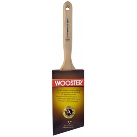 Wooster Wooster Brush 0042310030-3 3 in. Alpha Angle Sash Paint Brush 0042310030-3